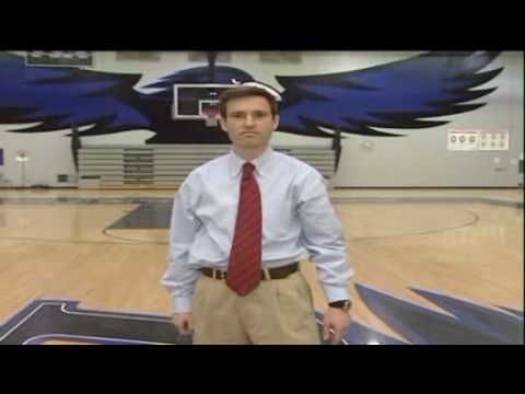 Reporter makes half-court shot during story of half-court shot without effort