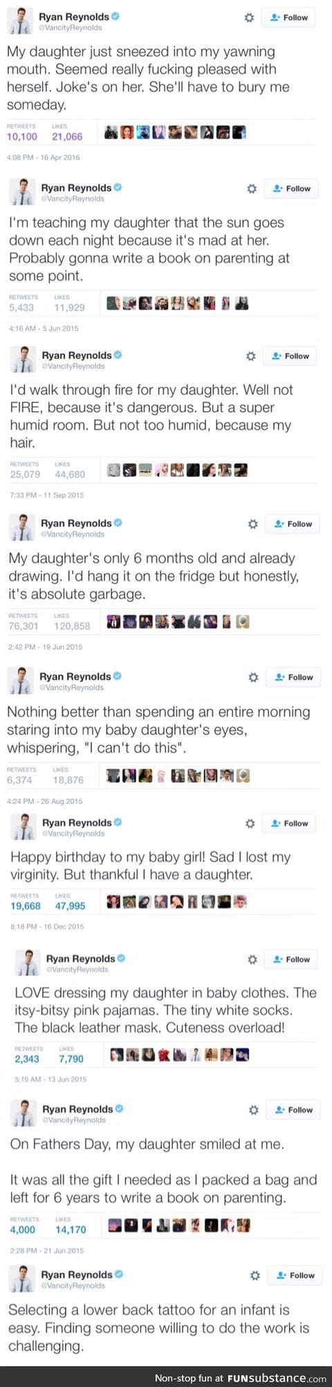 Ryan Reynolds tweets