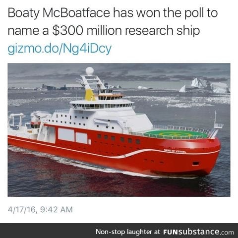 Boat McBoatface