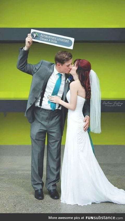 When a gamer gets married