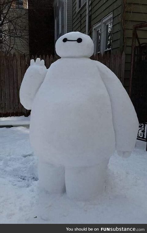 Snow baymax win