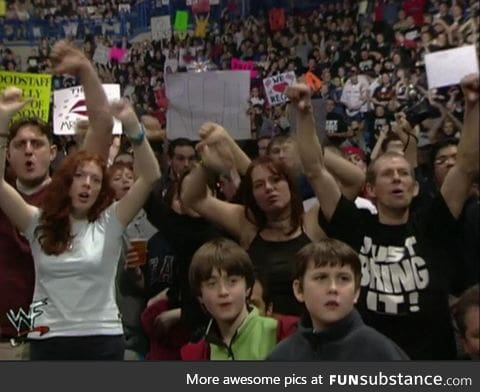 Harry Potter and Neville Longbottom went to a WWE show