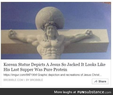 I guess he died for our gainz
