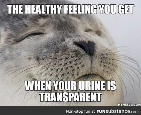The healthy feeling you get
