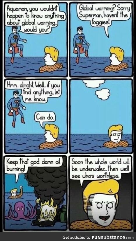 Aquaman and Global Warming