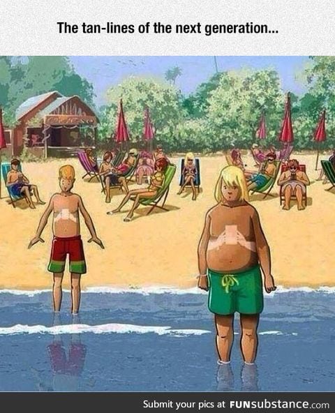 Next generation tan lines