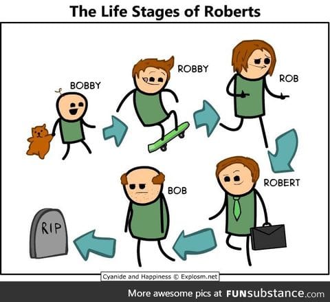 Stages of robert