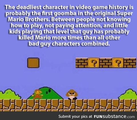 Deadliest foe in video games