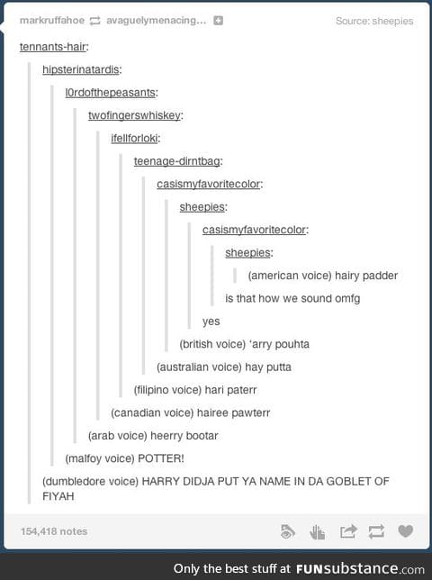 *snape voice* Mister Potter....