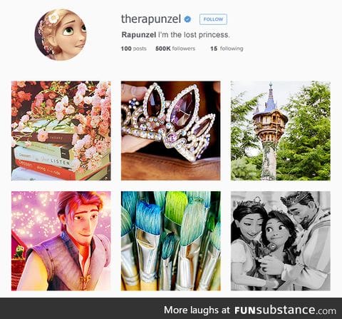 If Disney princesses had Instagram #2