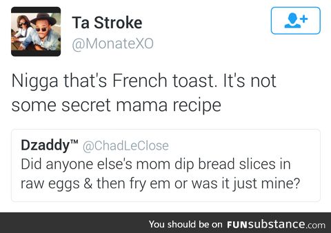 Mama's secret recipe