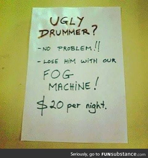 Ugly drummer problems solved