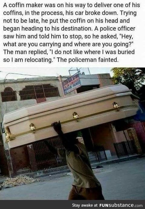 Poor policeman