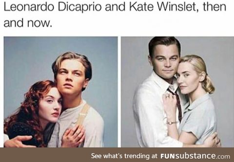 I knew Keanu Reeves is a vampire but I never knew that Leo and Kate are vampires as well