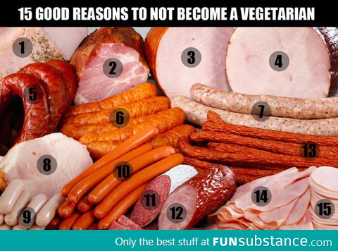 Reason to not become a vegetarian