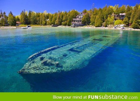 Lake Huron shipwreck