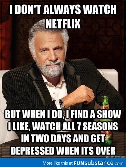 Watching netflix