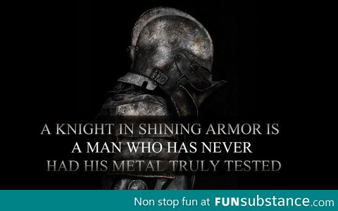 Knight in shining armor