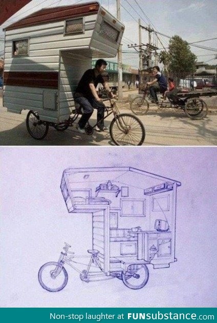 Bicycle caravan