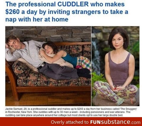 Professional Cuddler