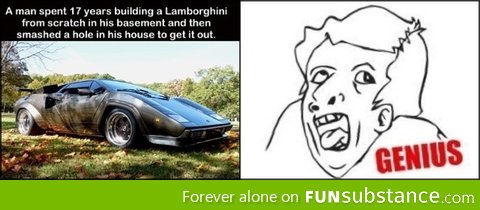 Building a lamborghini