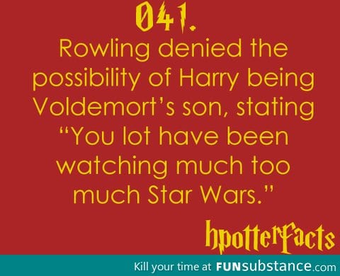 Harry potter fact