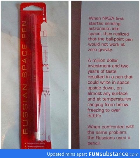 Russian space pen