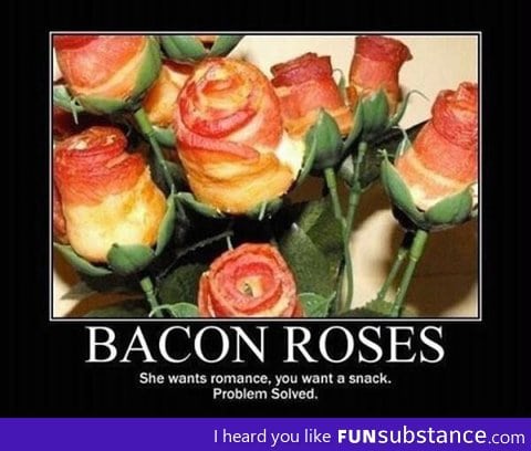 Bacon Roses