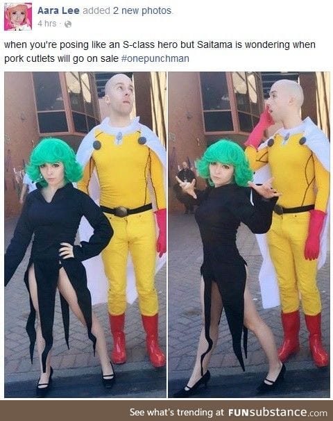 One punch man cosplay