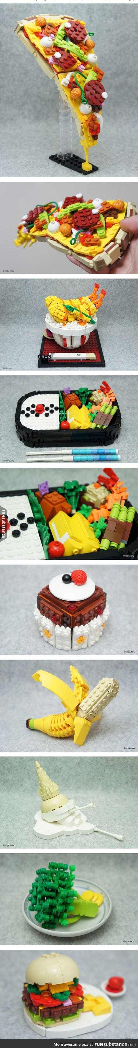 Legos Never Looked So Delicious With These Lego Art Pieces