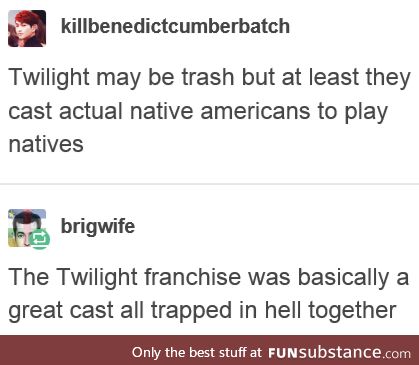 The Twilight cast