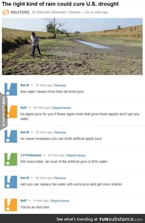 Ken M on juice