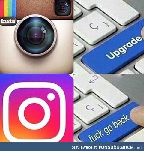 About the new instagram update