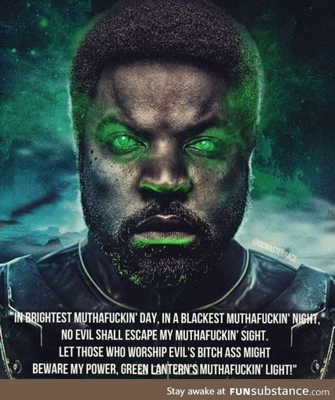 If Ice Cube was a Green Lantern