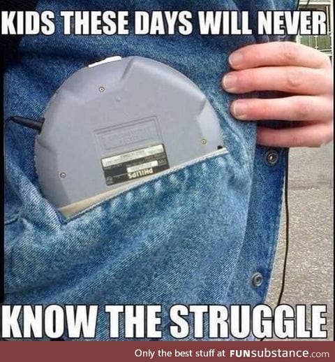 The real pain when I was a kid