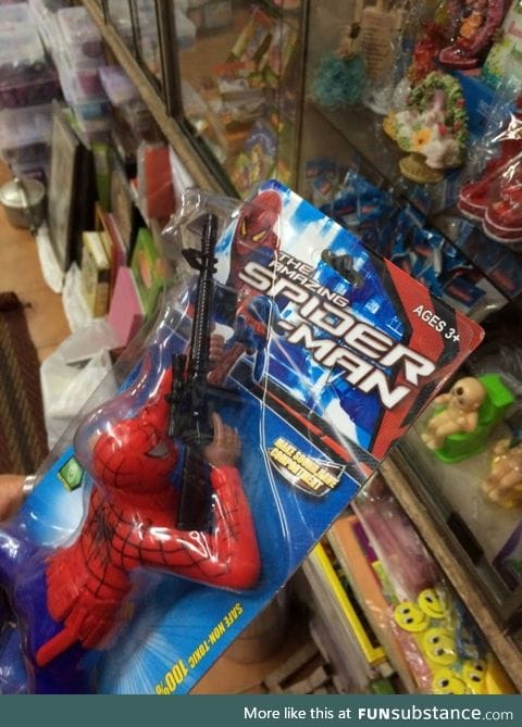 There is something wrong with Spiderman