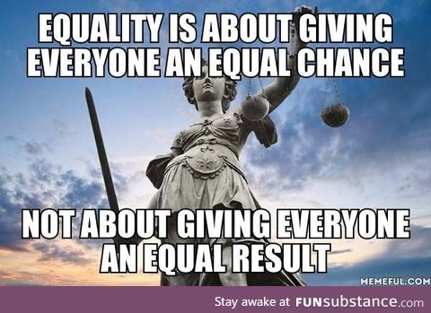 What equality means