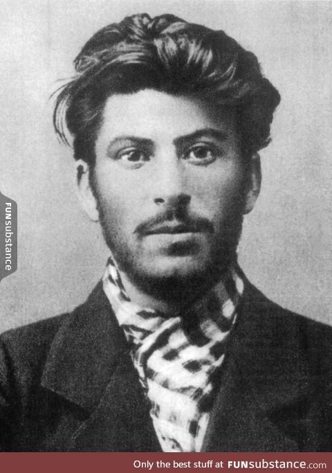 People from his hometown say that Stalin was very popular with girls. I wonder why