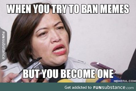 Martha Orta Rodriguez who wants to ban internet memes becomes a meme