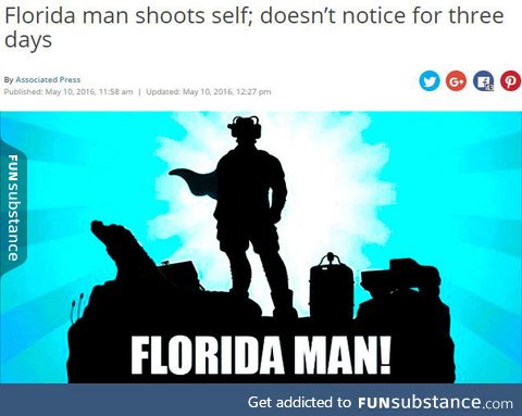 Florida man strikes again!