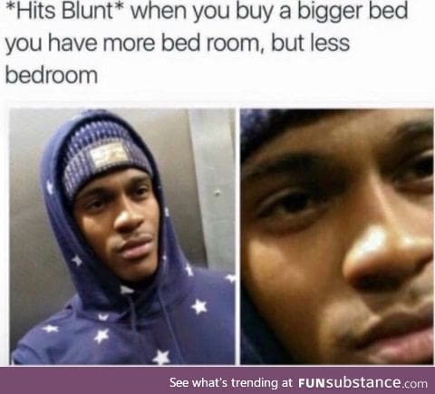 Hits blunt