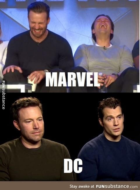 Main difference between Marvel and DC now