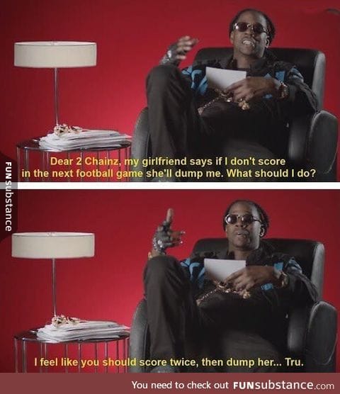 2 Chainz knows what's up