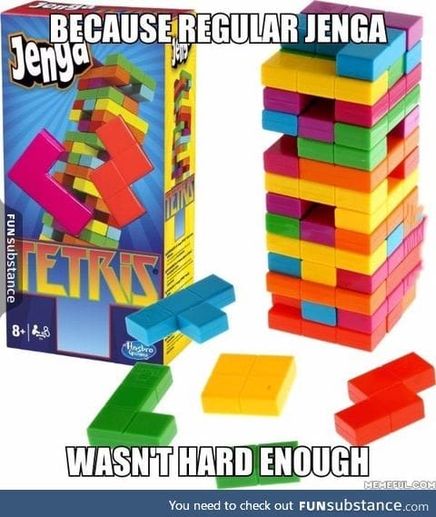 Tetris jenga