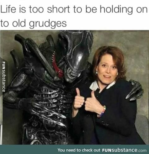 Life's Too Short To Hold Grudges