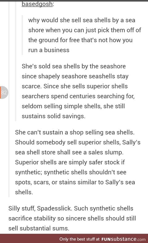 Um..uh...shells