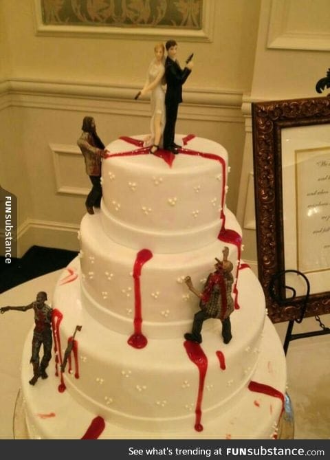 Awesome wedding cake