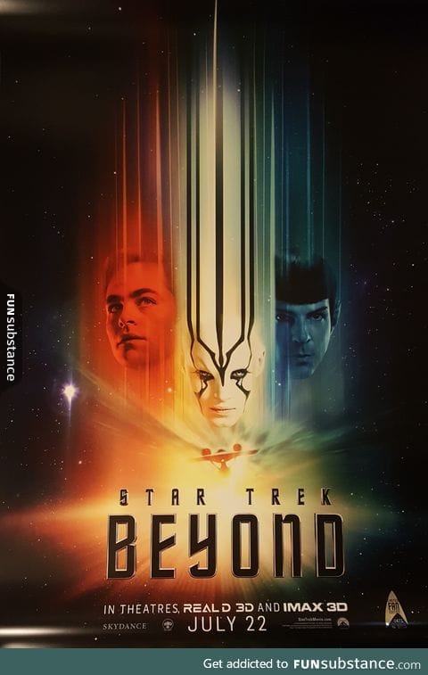 Star Trek: Beyond Poster (The Motion Picture throwback version)