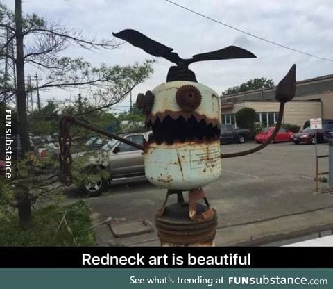 Redneck art