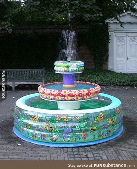 Now This Is A Different Kind of Fountain